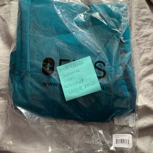 New high waisted scrub pants figs large